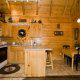 Kitchen View of Cabin 260 (Magical Moments) at Eagles Ridge Resort at Pigeon Forge, Tennessee.