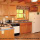 Kitchen View of Cabin 43 (The Great Escape) at Eagles Ridge Resort at Pigeon Forge, Tennessee.