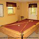 Pool Room View of Cabin 43 (The Great Escape) at Eagles Ridge Resort at Pigeon Forge, Tennessee.