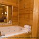 Jacuzzi View of Cabin 7 (My Old Friend) at Eagles Ridge Resort at Pigeon Forge, Tennessee.