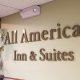 All American Inn and Suites sign