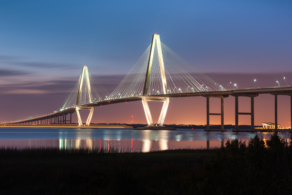 Arthur Ravenel Cooper River Bridge Charleston South Carolina