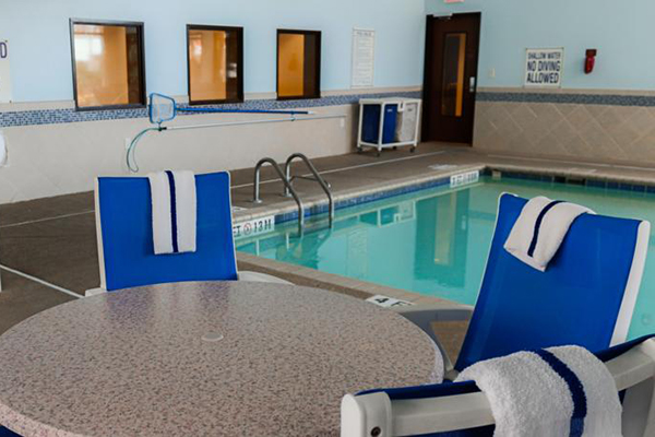 Comfort Suites indoor pool table