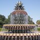 Holiday Inn Express and Suites Mt. Pleasant pineapple fountain