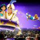 Aladdin in Mickeys Philharmagic in Disneys Magic Kingdom Vacation in Orlando Florida.