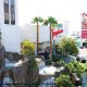 Outdoors at the Tropicana Hotel and Casino in Las Vegas, NV. This is a great place to come and visit for your Halloween Getaway.