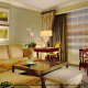 Living Room View at The Venetian Resort Hotel and Casino in Las Vegas, Nevada.