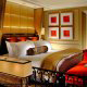 Luxury Hotel Room View at The Venetian Resort Hotel and Casino in Las Vegas, Nevada.